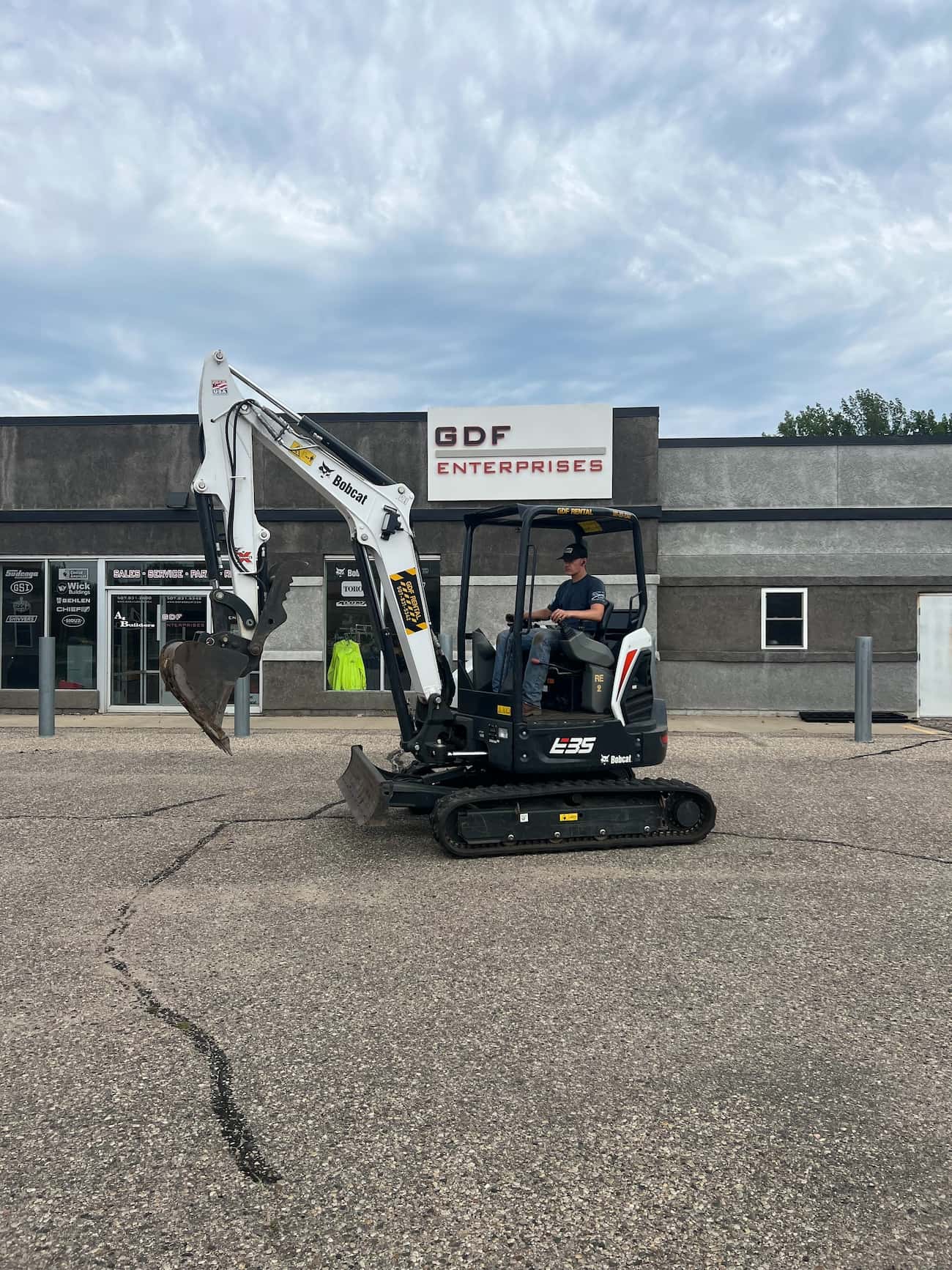 Rental Excavator